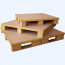 Stack of paper pallets